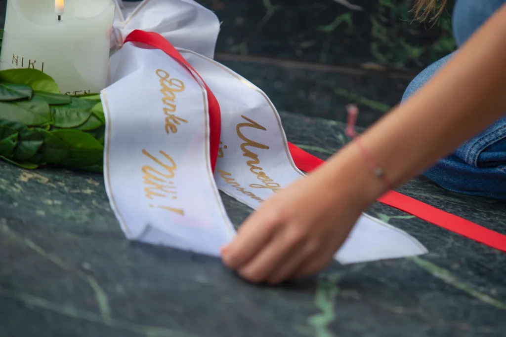 Cinta personalizada como mensaje personal